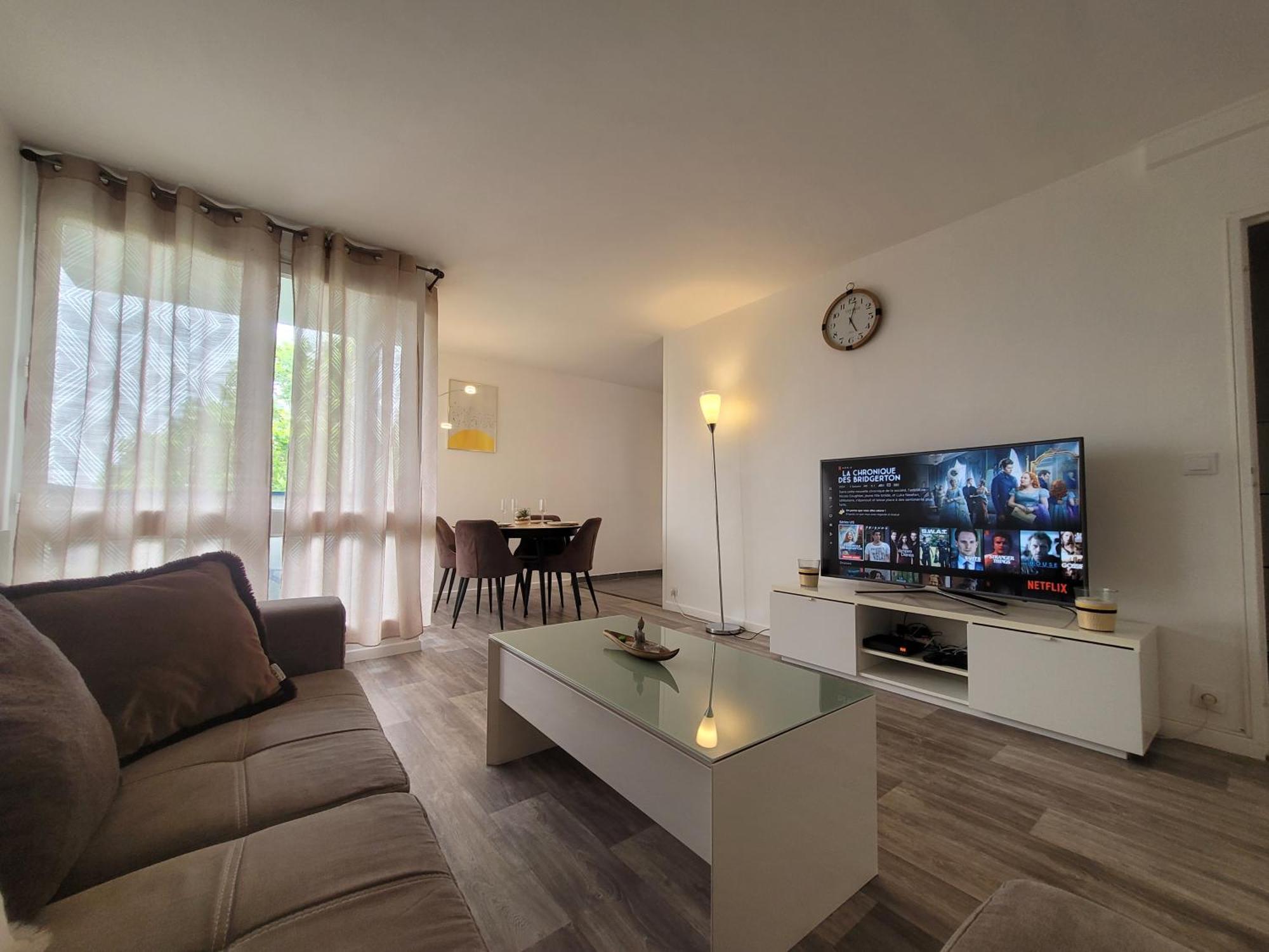 דירות Deuil-la-Barre Parisian Retreat Pour 5 Personnes - 12 Min De Paris - Proche Gare מראה חיצוני תמונה